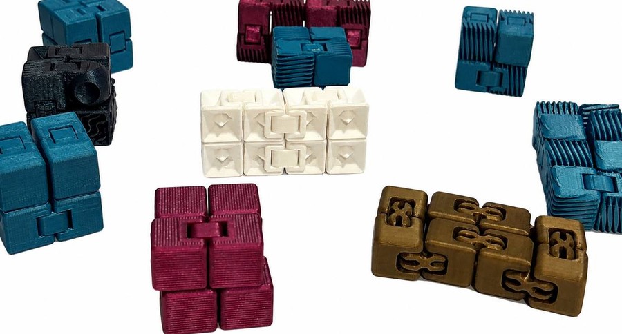 Cubo Infinito Antiestrés - Lumier 3D Studio