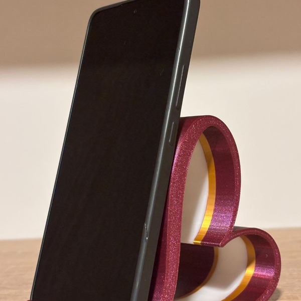 Soporte de Corazón para Celular - Lumier 3D Studio